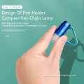 Portable LED Mini Flashlight Carabiner Torch